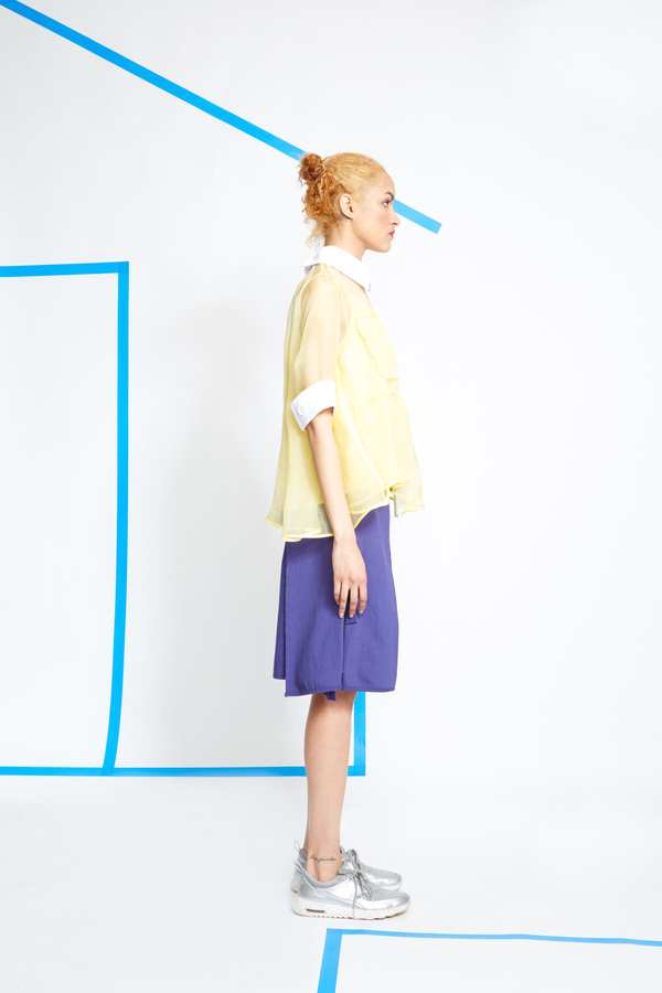 Steven Tai Pleated Shirt Steven Tai Pleated Shirt
