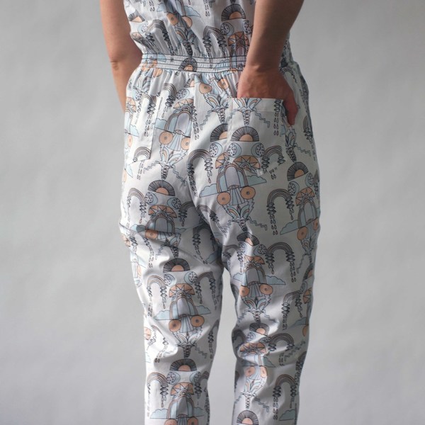 Nooworks Overalls in Bridge Print Nooworks Overalls in Bridge Print