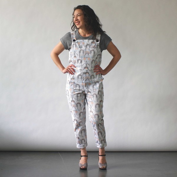 Nooworks Overalls in Bridge Print Nooworks Overalls in Bridge Print