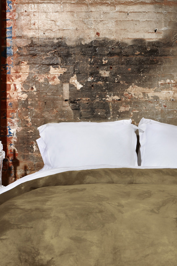 Saint Atma Olive Linen Duvet Saint Atma Olive Linen Duvet