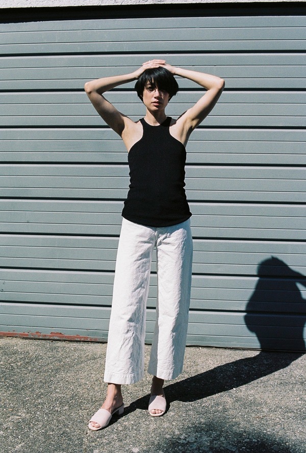 Markoo Racer Tank - black knit Markoo Racer Tank - black knit
