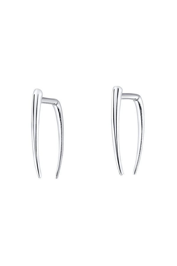 Gabriela Artigas Infinite Tusk Earrings 14K White Gold Gabriela Artigas Infinite Tusk Earrings 14K White Gold