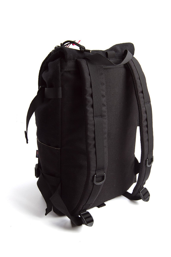 Topo Designs x Woolrich Rover Pack Black Topo Designs x Woolrich Rover Pack Black