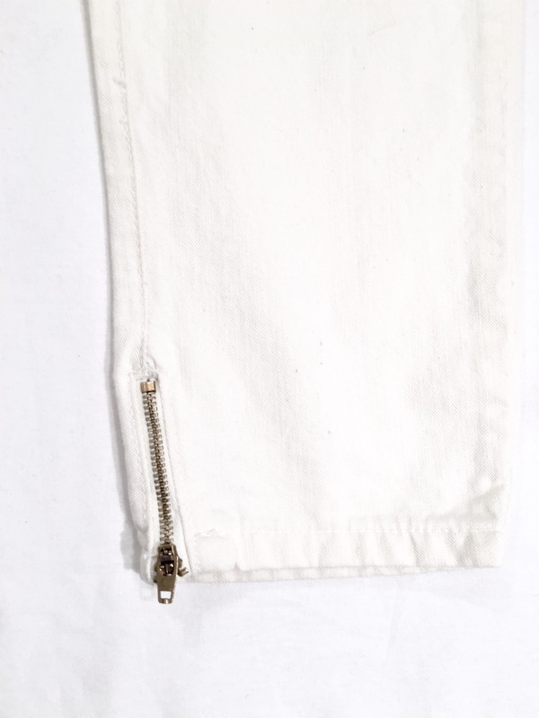 Objects Without Meaning Boyzip Patch Jean in Chalk Objects Without Meaning Boyzip Patch Jean in Chalk