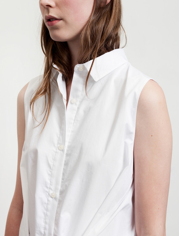 Thakoon Womens Layered Shirtdress - White Thakoon Womens Layered Shirtdress - White
