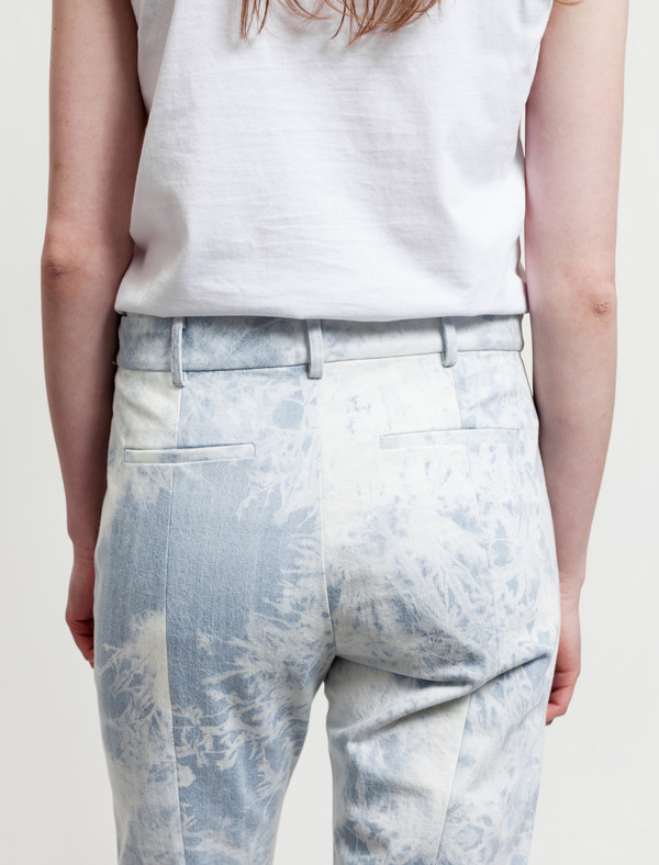 Thakoon Womens Shibori Dyed Jeans Thakoon Womens Shibori Dyed Jeans