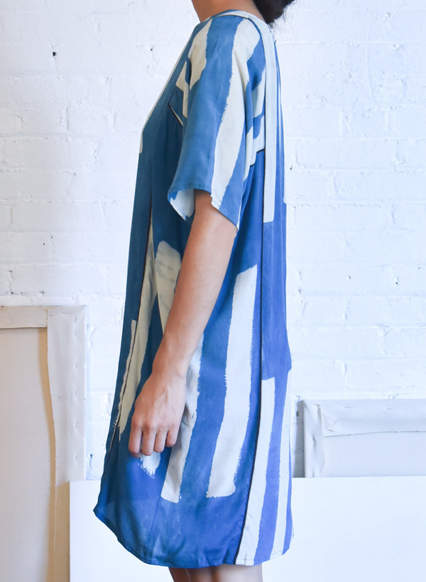 Seek Collective Rad Dress, sky griffa print Seek Collective Rad Dress, sky griffa print