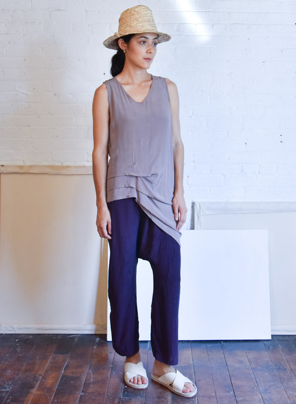 Seek Collective Swoon Tank, solid dove Seek Collective Swoon Tank, solid dove