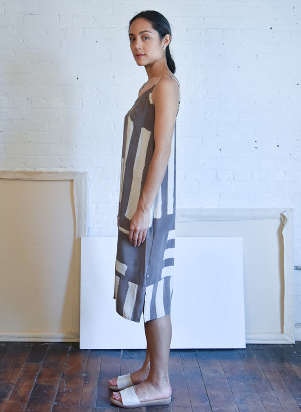 Seek Collective Yin Dress, dove griffa print Seek Collective Yin Dress, dove griffa print