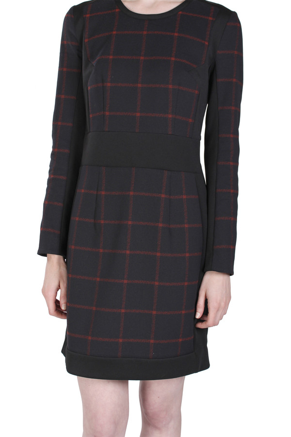 Sonia by Sonia Rykiel Check Stretch Dress Sonia by Sonia Rykiel Check Stretch Dress