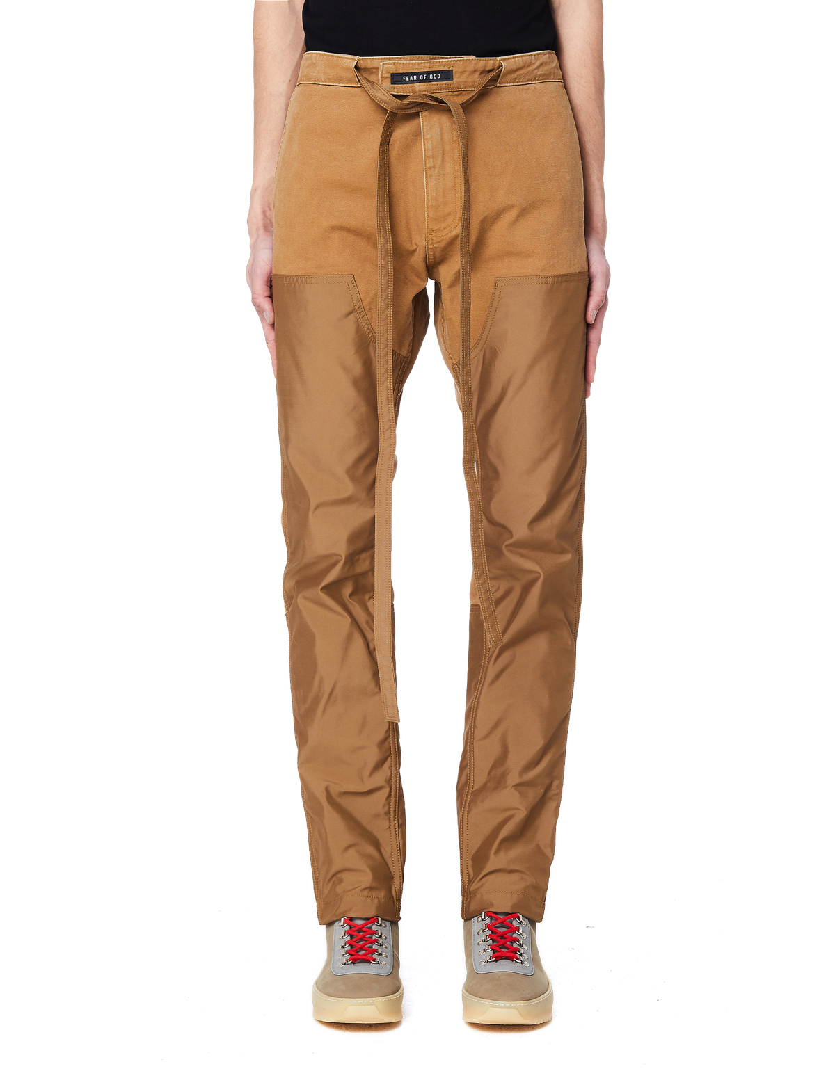 nylon canvas double front work pant