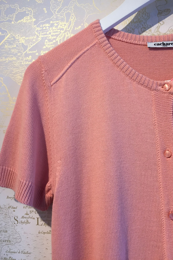 Cacharel Short Sleeve Cardigan Cacharel Short Sleeve Cardigan