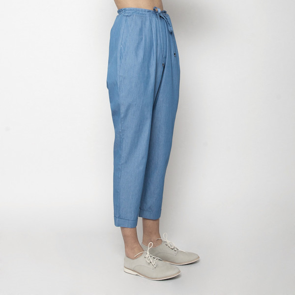 7115 by Szeki Drawstring Pant- Indigo SS16 7115 by Szeki Drawstring Pant- Indigo SS16