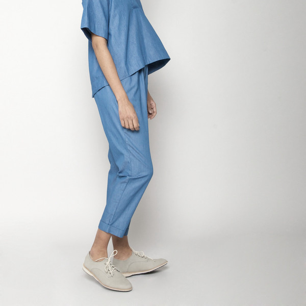 7115 by Szeki Kaftan Top- Indigo SS16 7115 by Szeki Kaftan Top- Indigo SS16