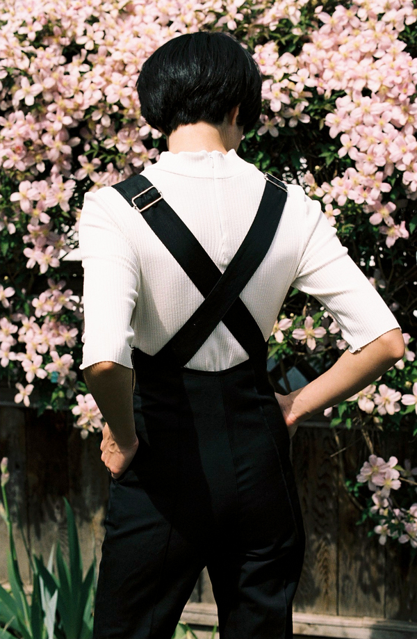 Horses Atelier High-Waisted Overalls - black Horses Atelier High-Waisted Overalls - black