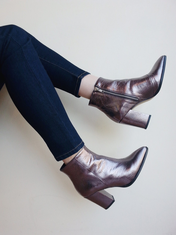 L'Intervalle Merco Boots (Gunmetal) L'Intervalle Merco Boots (Gunmetal)