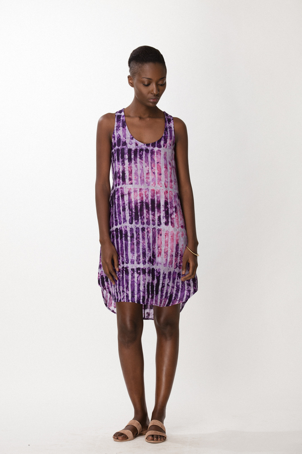 Osei-Duro Runa Dress in Fuchsia Chalk Osei-Duro Runa Dress in Fuchsia Chalk