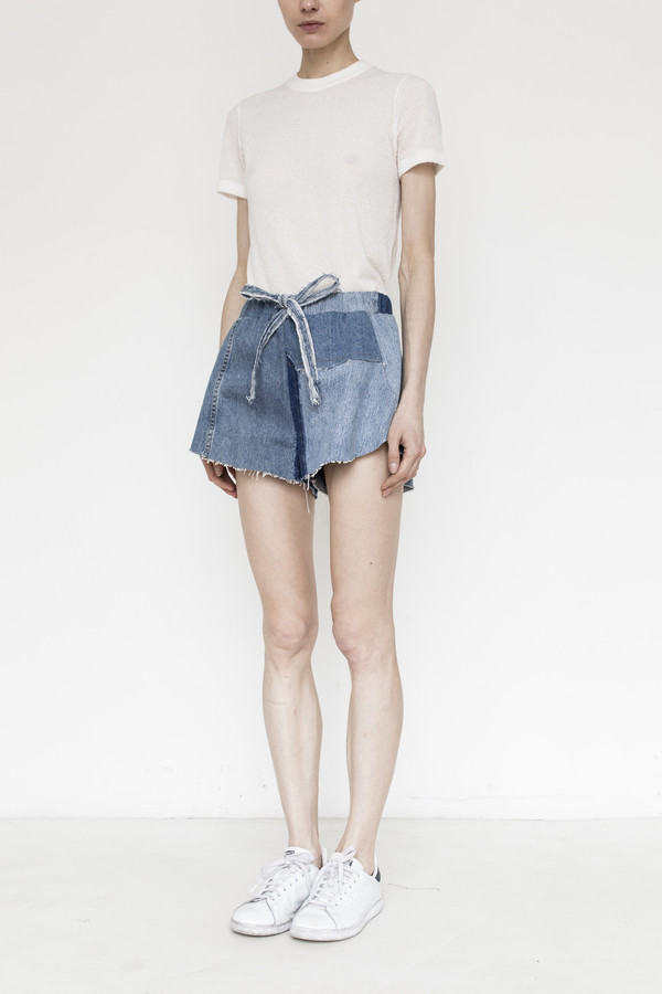 Assembly Denim Patchwork Short Assembly Denim Patchwork Short