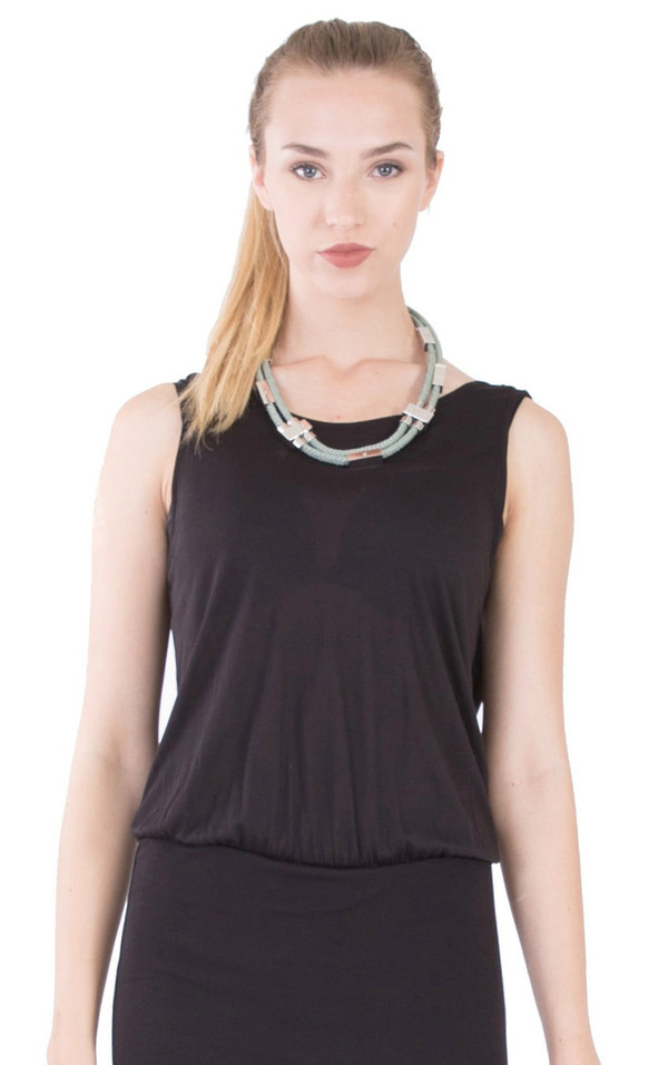 Hoss Intropia Double Cord Necklace Hoss Intropia Double Cord Necklace
