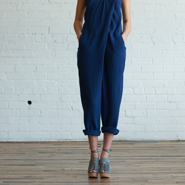 A Detacher Orinoco Jumpsuit Indigo A Detacher Orinoco Jumpsuit Indigo