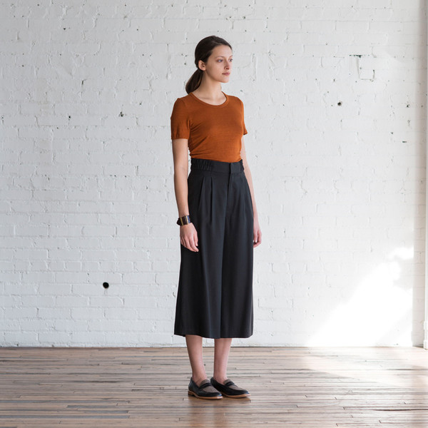Apiece Apart Taiyana Wabi Wide Leg Cropped Pant Apiece Apart Taiyana Wabi Wide Leg Cropped Pant