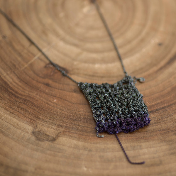 Arielle De Pinto Square Inch Drop Necklace Arielle De Pinto Square Inch Drop Necklace