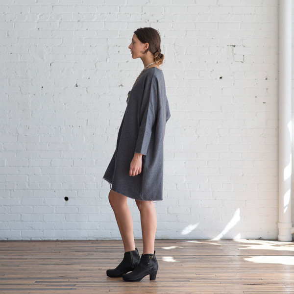 Black Crane Painter Dress Forest - SOLD OUT Black Crane Painter Dress Forest - SOLD OUT
