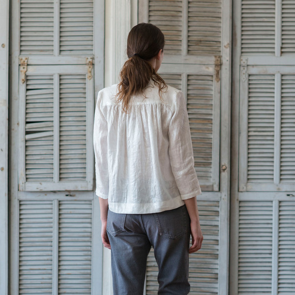 Horses Atelier Pullover Peasant Top Horses Atelier Pullover Peasant Top