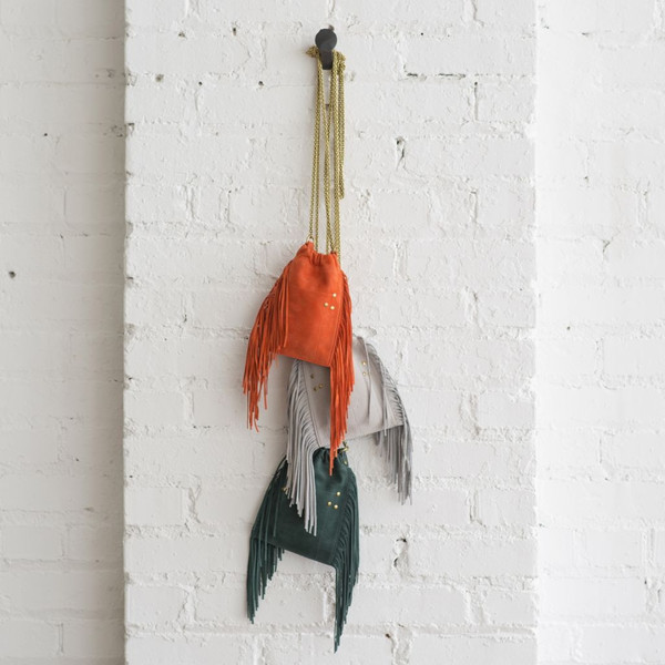 Jerome Dreyfuss Gary S Bag Goatskin Orange Velvet Jerome Dreyfuss Gary S Bag Goatskin Orange Velvet