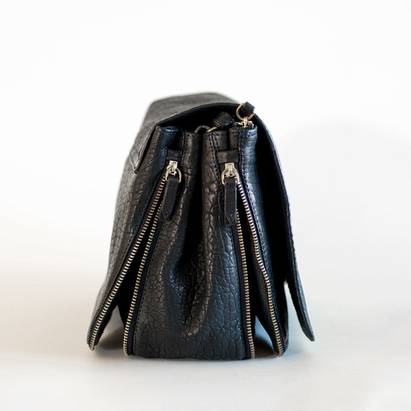 Jerome Dreyfuss Igor Navy Petrole Lambskin Jerome Dreyfuss Igor Navy Petrole Lambskin