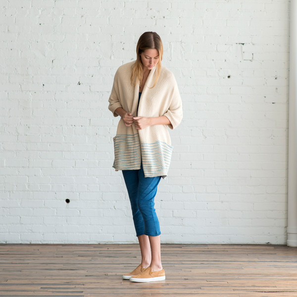 Lauren Manoogian Block Shawl Cardigan - SOLD OUT Lauren Manoogian Block Shawl Cardigan - SOLD OUT