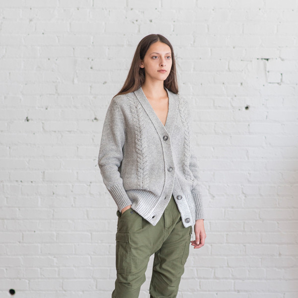 MM6 by Maison Martin Margiela Painted Cardigan - SOLD OUT MM6 by Maison Martin Margiela Painted Cardigan - SOLD OUT