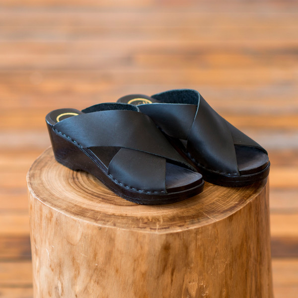 No. 6 Frida Mid Wedge Clog No. 6 Frida Mid Wedge Clog