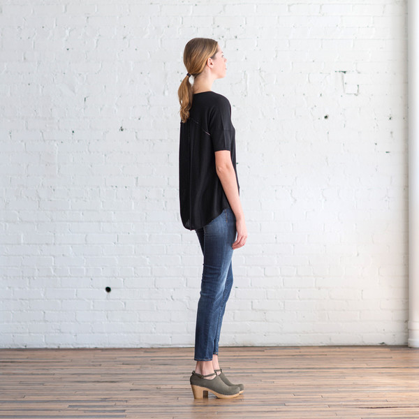 Paychi Guh Boxy Tee Black Paychi Guh Boxy Tee Black