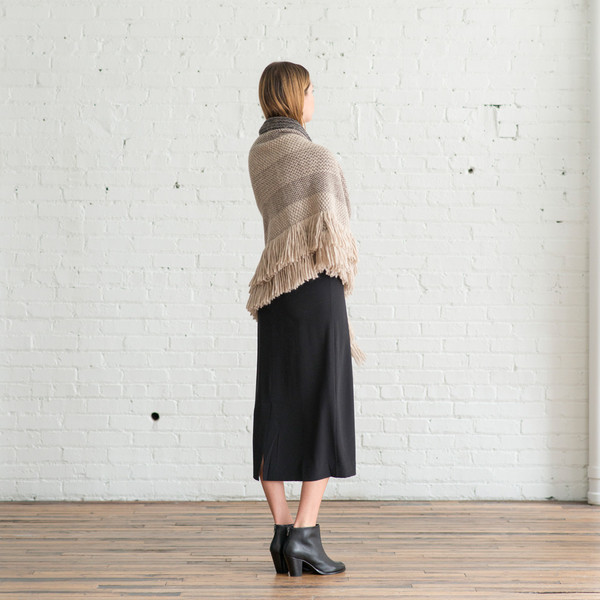 Rachel Comey Fringe Wrap Taupe - SOLD OUT Rachel Comey Fringe Wrap Taupe - SOLD OUT