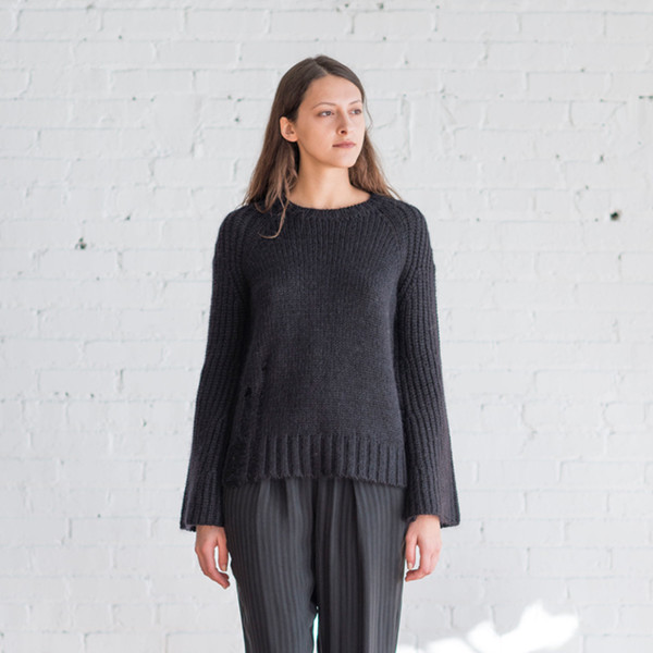 Raquel Allegra Bell Sleeve Raglan Sweater Raquel Allegra Bell Sleeve Raglan Sweater