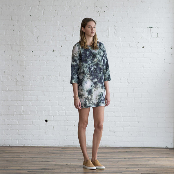 Raquel Allegra Cosmos Print Shift Dress - SOLD OUT Raquel Allegra Cosmos Print Shift Dress - SOLD OUT