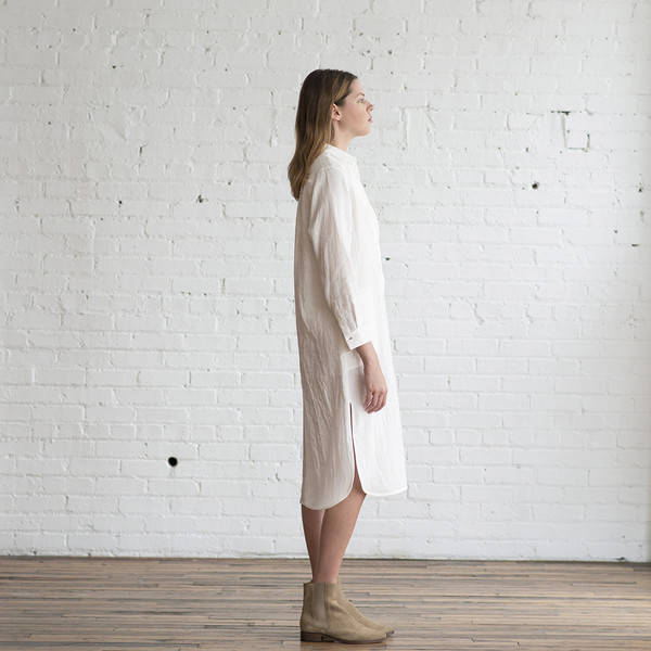 Raquel Allegra Linen Shirt Dress Raquel Allegra Linen Shirt Dress