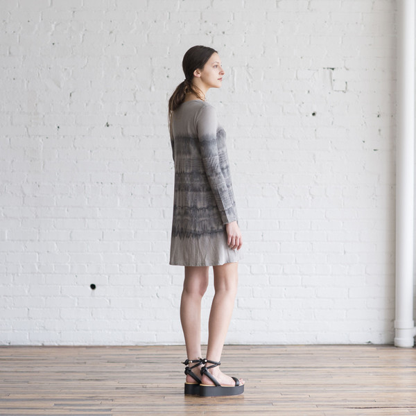 Raquel Allegra Signature Jersey Long Sleeve Bell Dress Raquel Allegra Signature Jersey Long Sleeve Bell Dress