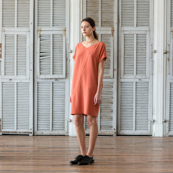 Schai Origami Seam Dress Schai Origami Seam Dress