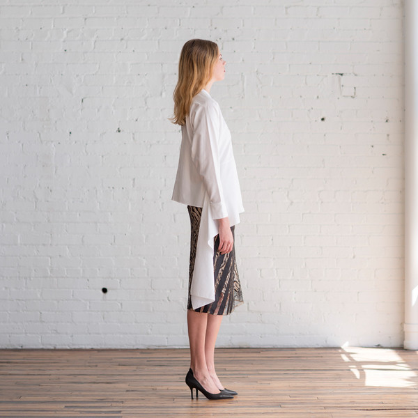 Tome Cotton Twill Tie Shirt - SOLD OUT Tome Cotton Twill Tie Shirt - SOLD OUT