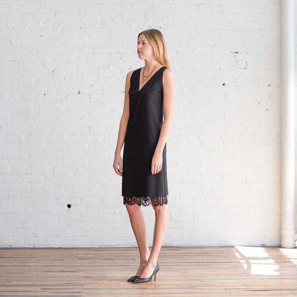 Tome Ponti V-Neck Dress Black Tome Ponti V-Neck Dress Black