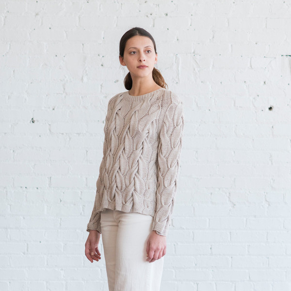 Ulla Johnson Rouen Cable Pullover Ulla Johnson Rouen Cable Pullover