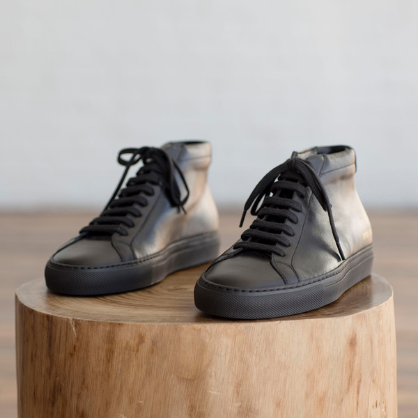 Woman by Common Projects Original Achilles Mid Lace Up Woman by Common Projects Original Achilles Mid Lace Up