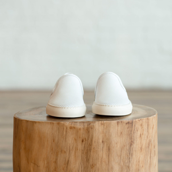 Woman by Common Projects Slip on Perforated Leather Woman by Common Projects Slip on Perforated Leather