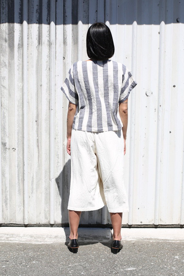 BLACK CRANE SLIT WIDE CULOTTE BLACK CRANE SLIT WIDE CULOTTE