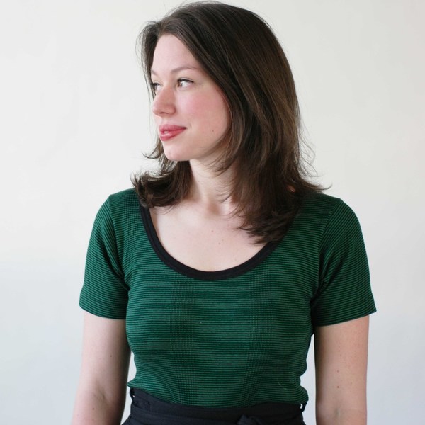Curator Maisie Tee in Navy Stripe Curator Maisie Tee in Navy Stripe
