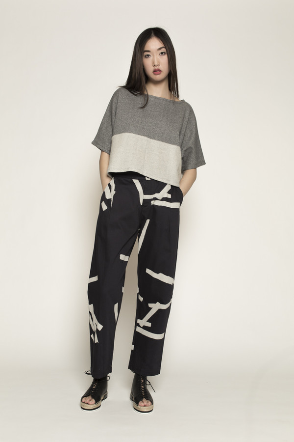 MARY MEYER Warm Up Top in Dark Grey MARY MEYER Warm Up Top in Dark Grey