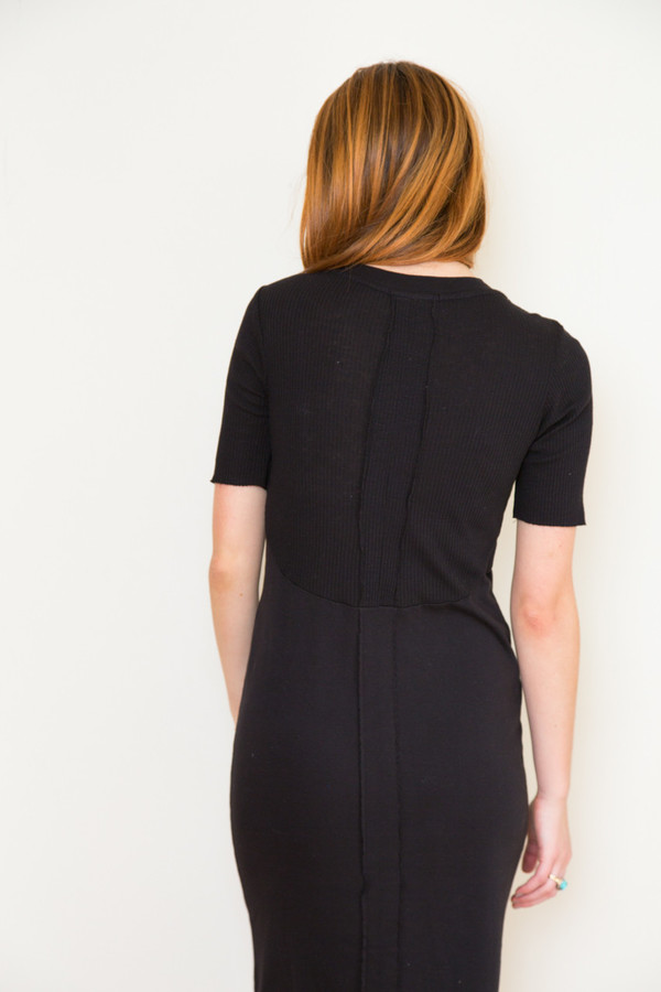 Stateside Slub Rib Midi Dress Stateside Slub Rib Midi Dress