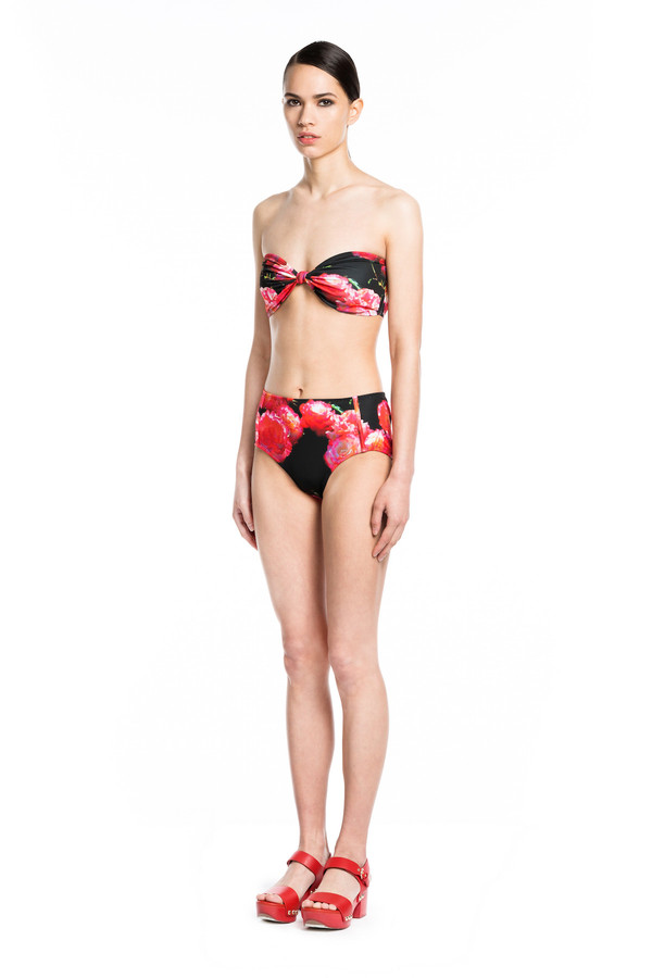BETH RICHARDS Knot Bandeau - Spanish Rose PULL ON BANDEAU WITH KNOTTED FRONT BETH RICHARDS Knot Bandeau - Spanish Rose PULL ON BANDEAU WITH KNOTTED FRONT